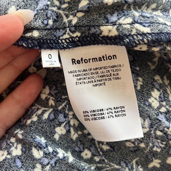 NWOT Reformation Frasier Dress - Picture 7 of 7